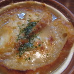 ビストロ　シェブン - オニオングラタンスープ