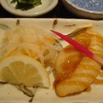 ふくの関 - 「ふくの関定食」のふく南蛮漬け