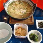 ふくの関 - １０月～３月限定の「ふく雑炊」１０００円