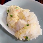 ふくの関 - ふく雑炊のアップ