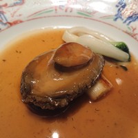 赤坂璃宮 銀座店 - 蝦夷アワビ 2019年6月