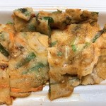 キムゴヤ - 野菜チヂミに垂タレかけましたンぷ