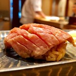 鮨 とかみ - 2019.5.  炙り霜降り