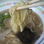 丸星ラーメン - 中細ストレート麺