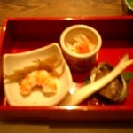 かやぶきの郷薬師温泉旅籠 - 前菜