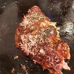 源亀 - オムお好み焼き