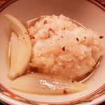 道人 - ●ハモ②、タマネギ、出汁すき