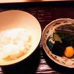 道人 - ●ご飯③、漬け物
