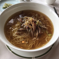 ジャスミンガーデン - ネギとチャーシューのスープそば