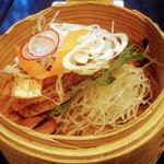 京 泰山木 - きずしの藁焼き