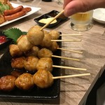 居酒屋 蓮 - つくね焼き