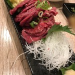 居酒屋 蓮 - 馬刺し