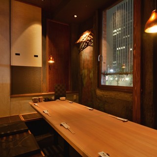 ◆Private rooms available! A private tatami room that can accommodate up to 8 people for entertaining, anniversaries, etc.