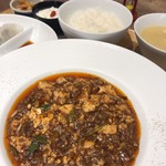 中国旬彩SORA - 四川麻婆豆腐ランチ 1100円