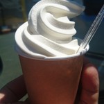 しずくCAN - 料理写真:ソフトクリーム200円