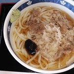 富山カントリー - 肉うどん