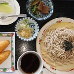 富山カントリー - ざるそばセット