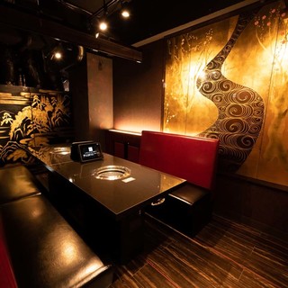 Good access◎Enjoy casual Yakiniku (Grilled meat) in a modern space