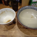 煮干し中華そば 一剣 - ごちそうさまでした