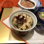 熊魚菴 - 糸瓜うりからし胡麻和え