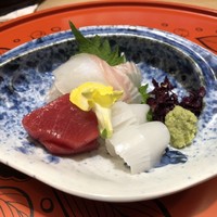 熊魚菴 本店 - お造り、鯛、鮪、烏賊