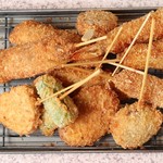 おふくろの味 おいで - 串揚げセット