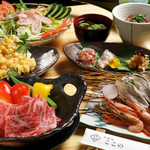 Kitashinchikokono - コース_牛肉の陶板焼き