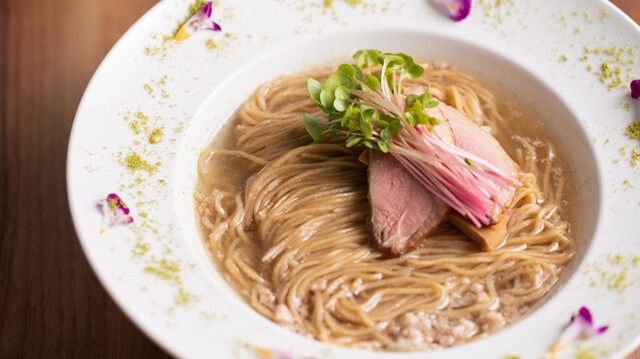 Gion Duck Noodles restaurant in Kyoto, Japan