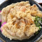 つるや - 天ぷらうどん 320円。