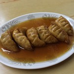 中華 兆徳 - 兆徳(東京都文京区向丘)揚げ餃子(6ケ)600円