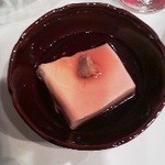 シムラホール - 御通し（自家製ゴマ豆腐）