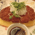 Pomunokiwaizupomu - 和風ポークカツオムライス（Ｓサイズ1030円）