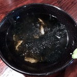 食楽 山頭火 - 十六島海苔のお茶漬け