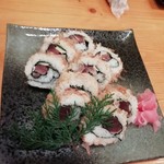 肴や 陣 - 鰹が入った土佐巻き