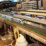 鉄道Cafe はるか - 通過電車にご注意下さい❗️