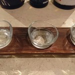 土佐酒バル - 飲み比べセット