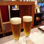 レストラン プティルッソ - （2019年3月）
      生ビールで乾杯〜〜( ´∀` )/▽☆▽ヽ(′ ∀｀)