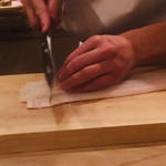 沼田 - 鱧骨切り中