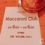 Maccaroni Club - 
