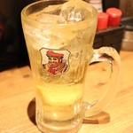 揚鶏屋　伊予 - ハイボール
