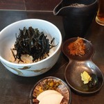 まるさん松本 - 海苔茶漬け