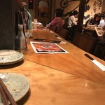 酒と料理のなつ - カウンター