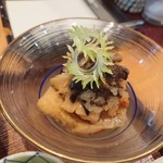 米平 - 鮃の南蛮漬け、サモダシ