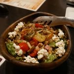 けむり - 料理写真:ベーコンとキノコの温サラダ