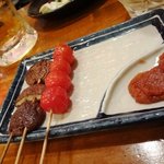 かっぱちゃん - 椎茸＆ミニトマト串