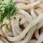 根ッ子うどん - 抜群のコシ、断面はほぼ四角。