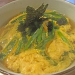 リバーサイドカフェ - にら玉うどん