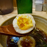 迂直 - 今日の味玉は固め