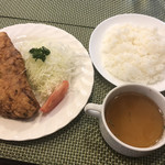 Shouei Tei - 洋風かきあげ ライス＆スープセットで1,350円