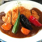 小川カントリークラブ レストラン - カツカレー
